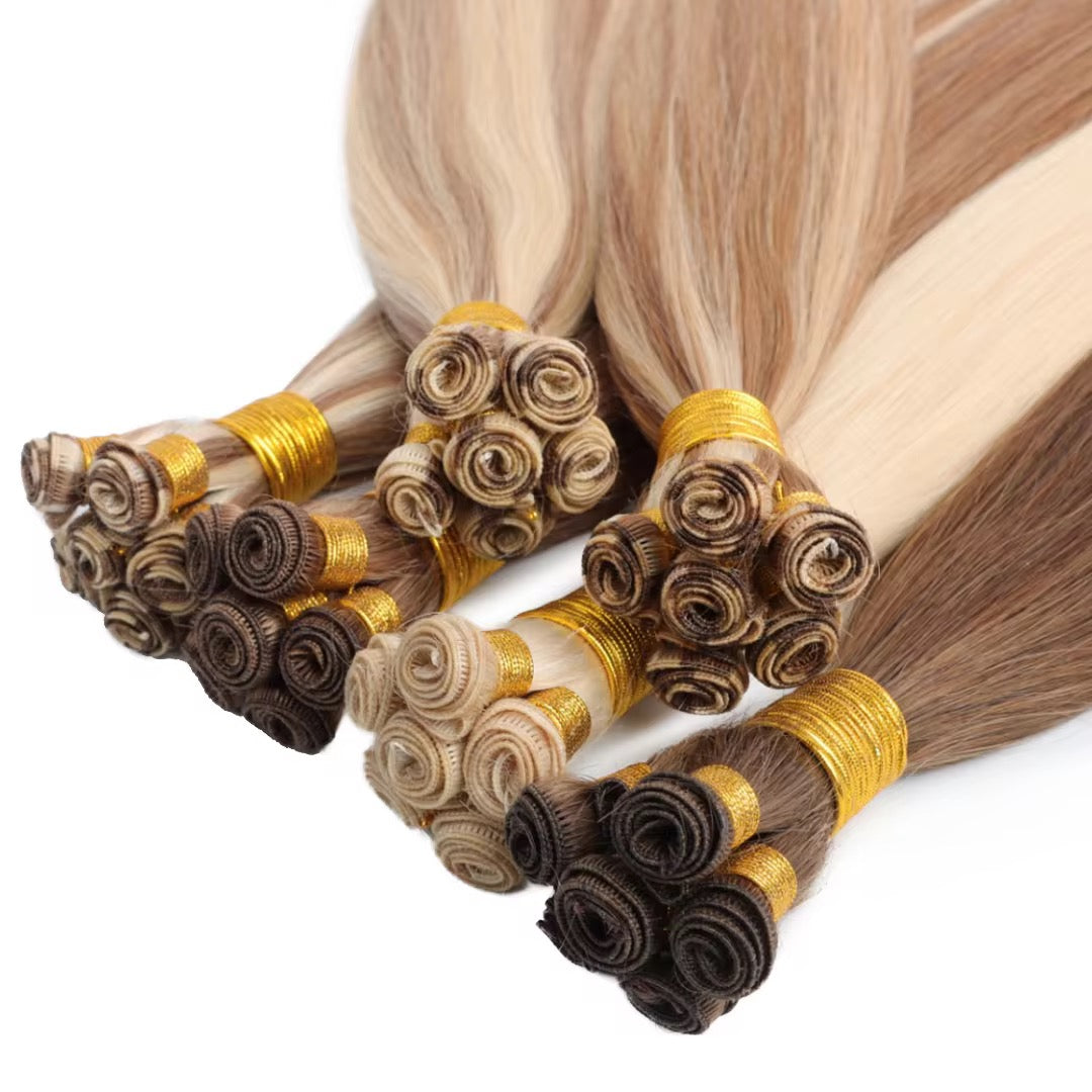 Handtied hair