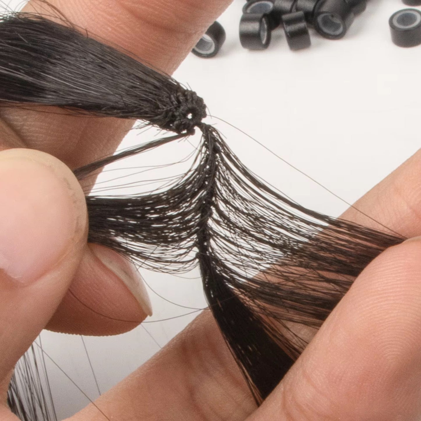 H6 feathers hair extensions