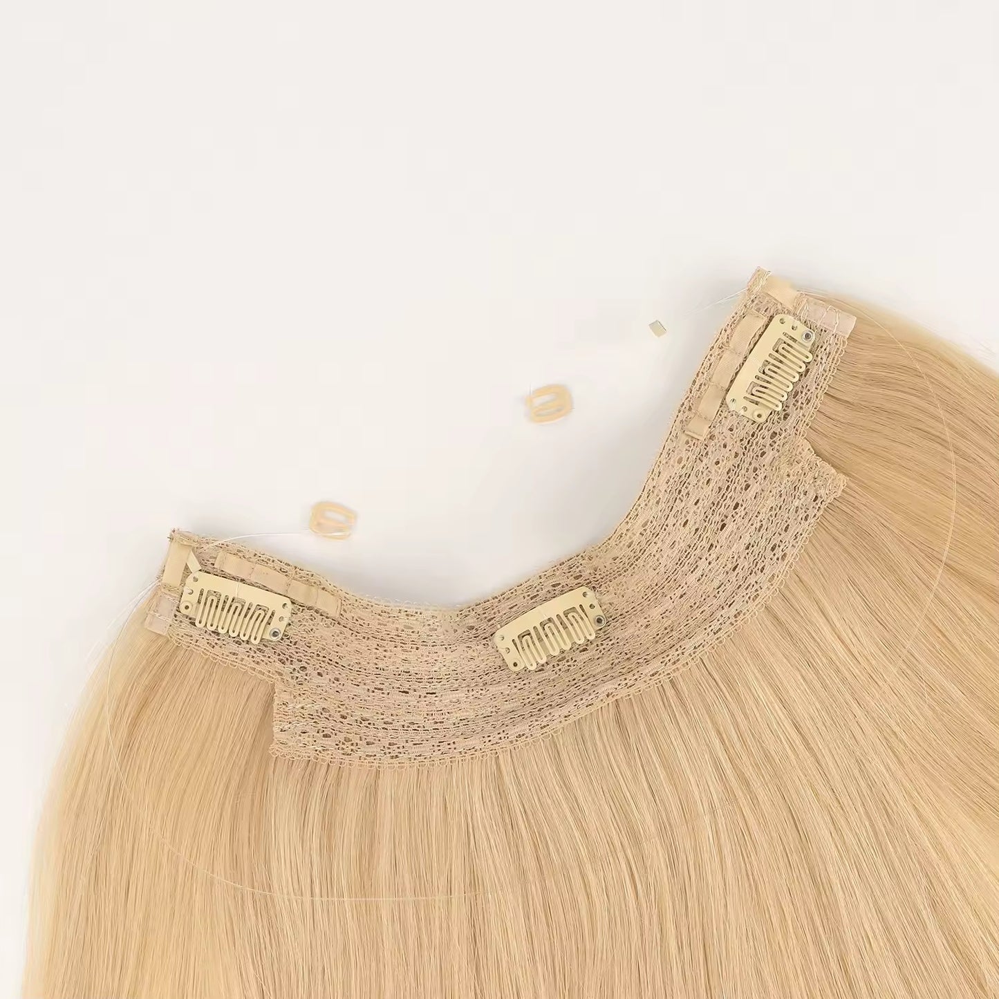 Halo hair extensions