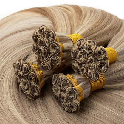 Handtied hair